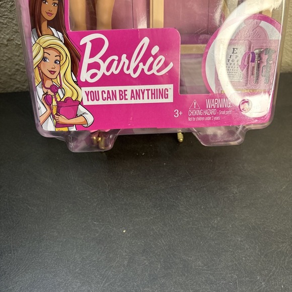 NIB~Barbie~You Can Be Anything~Pediatrician/Child Doctor Doll Playset~Blonde - Picture 2 of 4